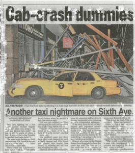 Crash Dummy Taxi
